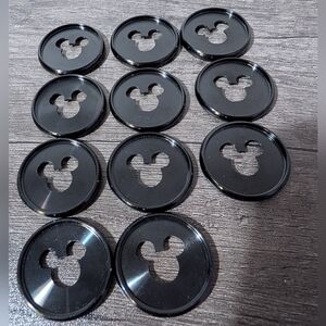 Happy Planner Classic Size Black Metal Disney Mickey Mouse Discs